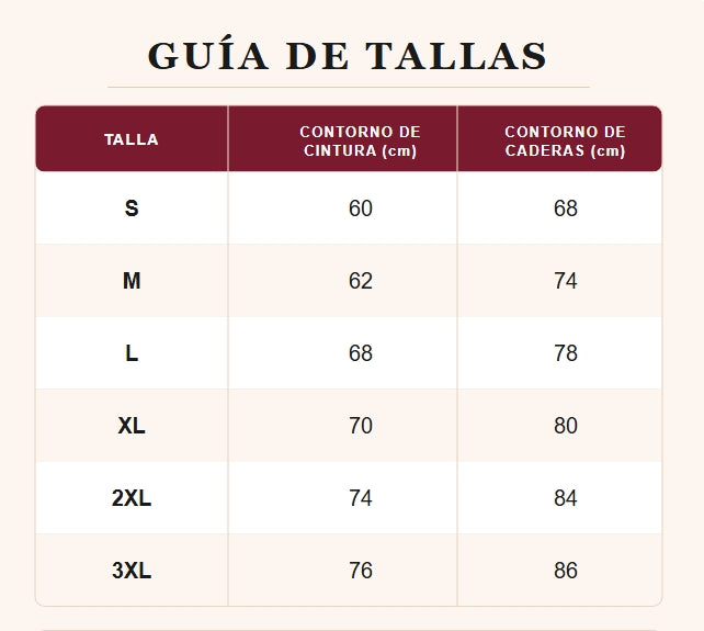 Guide des tailles